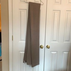 White + Warren Gray/Tan Scarf